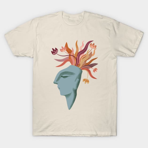 Dreams of Autumn T-Shirt by ikerpazstudio